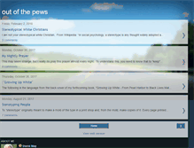 Tablet Screenshot of outofthepews.blogspot.com