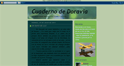 Desktop Screenshot of cuadernodoravia.blogspot.com