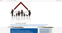 Desktop Screenshot of calderonbeltranabogados.blogspot.com