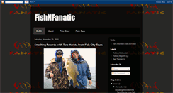 Desktop Screenshot of fishnfanatic.blogspot.com