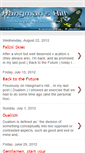Mobile Screenshot of hangmans-hill.blogspot.com