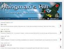 Tablet Screenshot of hangmans-hill.blogspot.com