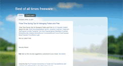 Desktop Screenshot of freeware-mine.blogspot.com