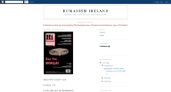 Desktop Screenshot of humanismireland.blogspot.com