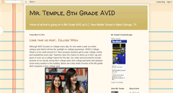 Desktop Screenshot of newms-avid.blogspot.com