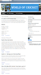 Mobile Screenshot of myworldofcricket-icc.blogspot.com