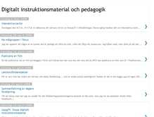 Tablet Screenshot of digitaltinstruktionsmaterial.blogspot.com