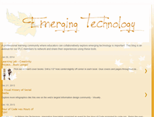 Tablet Screenshot of emergingt.blogspot.com