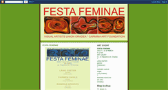 Desktop Screenshot of festa-feminae.blogspot.com