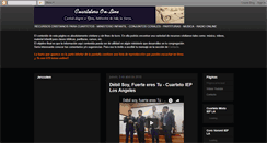 Desktop Screenshot of cuarteteroonline.blogspot.com