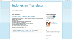Desktop Screenshot of inatranslator.blogspot.com