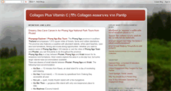 Desktop Screenshot of collagenplusvitaminc.blogspot.com