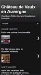 Mobile Screenshot of chateaudevaulx.blogspot.com