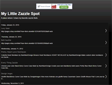 Tablet Screenshot of mylittlezazzlespot.blogspot.com