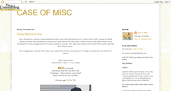 Desktop Screenshot of misc-ml.blogspot.com