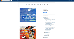 Desktop Screenshot of books-human-rights.blogspot.com