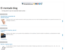 Tablet Screenshot of elmentadoblog.blogspot.com