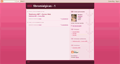 Desktop Screenshot of mariana-fibromialgicas-1.blogspot.com