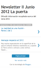 Mobile Screenshot of newsletteriijunio2012lapuerta.blogspot.com