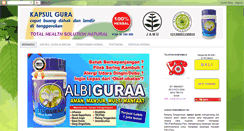 Desktop Screenshot of kapsul-gurah-herbal-albiruni.blogspot.com