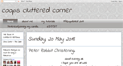 Desktop Screenshot of coopsclutteredcorner.blogspot.com