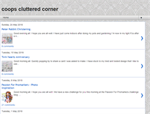 Tablet Screenshot of coopsclutteredcorner.blogspot.com