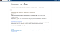 Desktop Screenshot of lmworkshops.blogspot.com