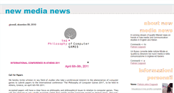 Desktop Screenshot of newmedia-news.blogspot.com