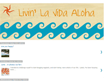 Tablet Screenshot of lavidaaloha.blogspot.com