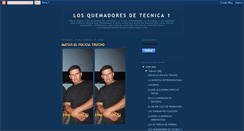 Desktop Screenshot of losquemadoresdetecnica1.blogspot.com