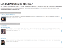Tablet Screenshot of losquemadoresdetecnica1.blogspot.com