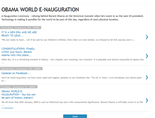 Tablet Screenshot of obama-e-nauguration.blogspot.com