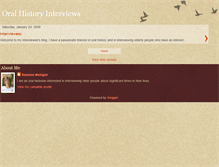 Tablet Screenshot of mulliganoralhistory.blogspot.com
