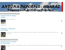 Tablet Screenshot of andinadeportes.blogspot.com