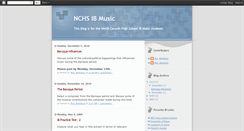 Desktop Screenshot of ncibmusic.blogspot.com