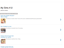Tablet Screenshot of mysims4-u.blogspot.com