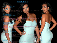 Tablet Screenshot of kimklines.blogspot.com