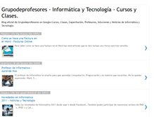 Tablet Screenshot of grupodeprofesores.blogspot.com