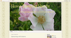 Desktop Screenshot of home-keepinghearts.blogspot.com