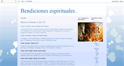 Desktop Screenshot of bendicionespiritual.blogspot.com