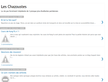 Tablet Screenshot of leschazoustes.blogspot.com