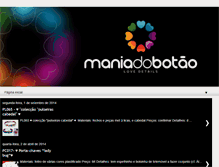 Tablet Screenshot of maniadobotao.blogspot.com