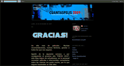 Desktop Screenshot of cuantaspelis.blogspot.com