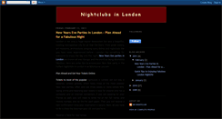 Desktop Screenshot of nightclubs-in-london.blogspot.com