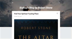 Desktop Screenshot of bishoprobertstone.blogspot.com