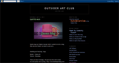 Desktop Screenshot of outsiderartclub.blogspot.com