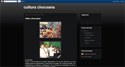 Desktop Screenshot of ecologiadelchoco.blogspot.com