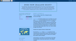 Desktop Screenshot of doesnewzealandexist.blogspot.com