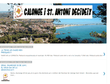 Tablet Screenshot of calongesantantonidecideix.blogspot.com