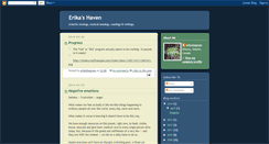 Desktop Screenshot of erikathegreen.blogspot.com